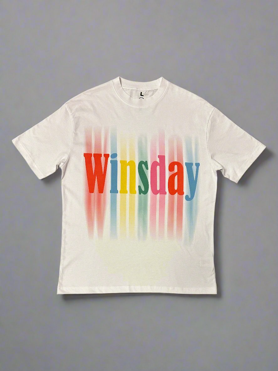 Blurred Lines Tee White