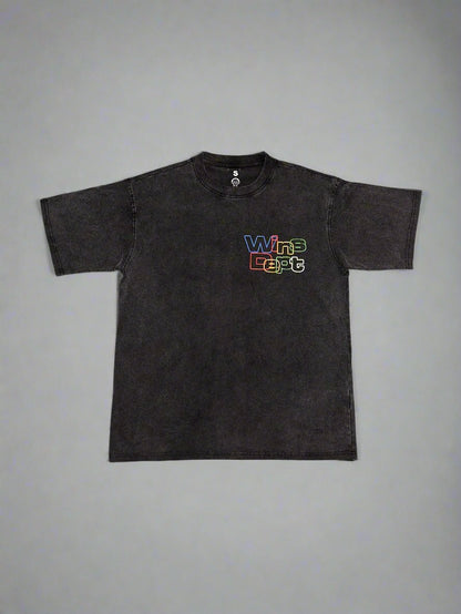 Wins Dept Tee Washed Black