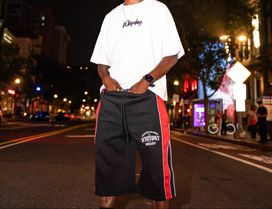 Winsday Mindset Long Shorts Black