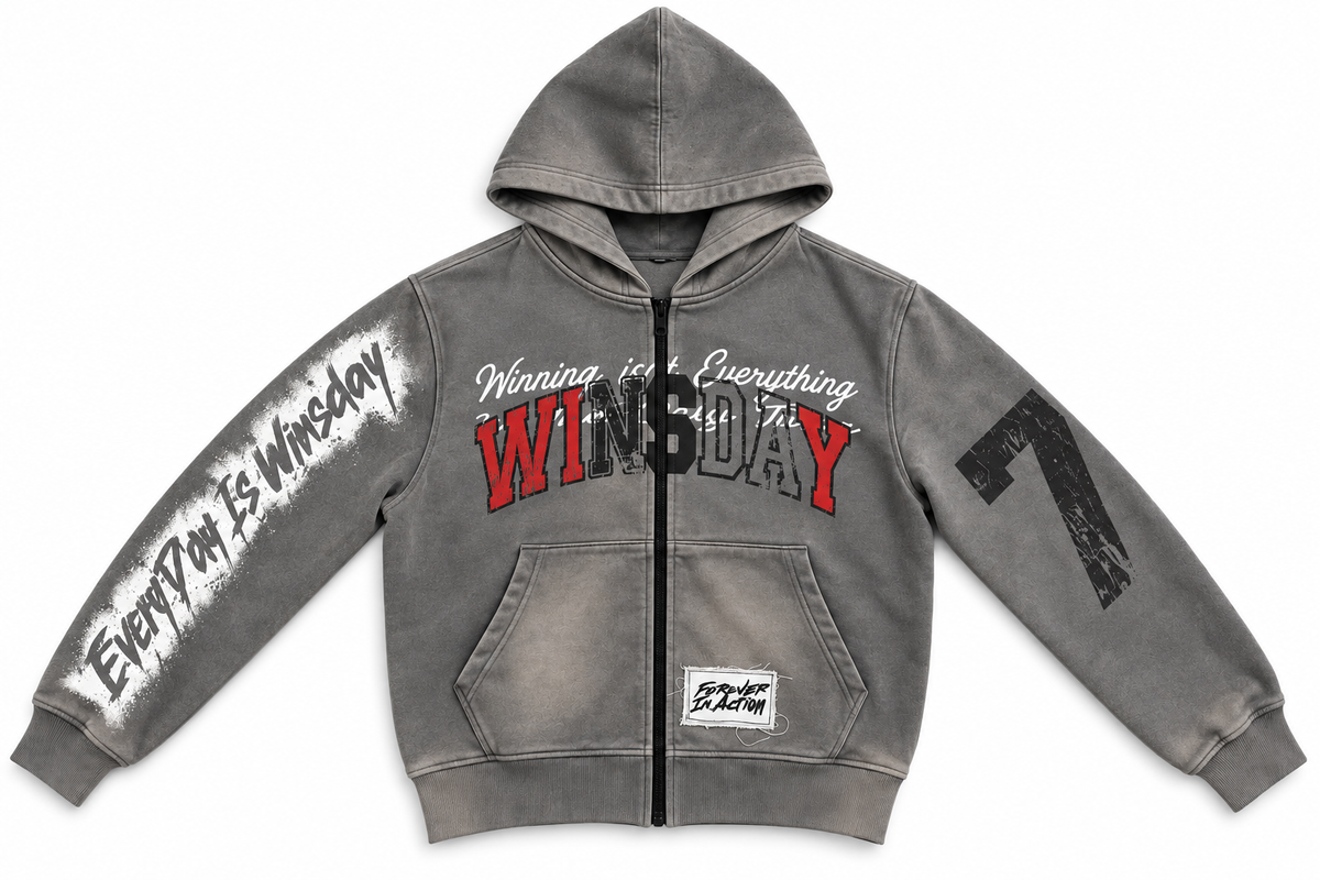 Forever In Action Hoodie (Gray)