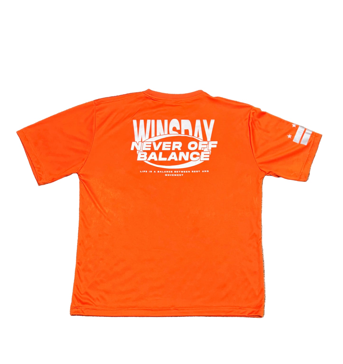 Never Off Balance Performance Tee