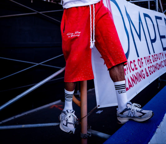 Long Shorts Red