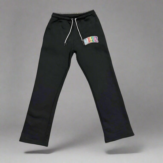 Patch Flare Pants