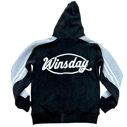 Winsday Two Tone Zip Hoodie