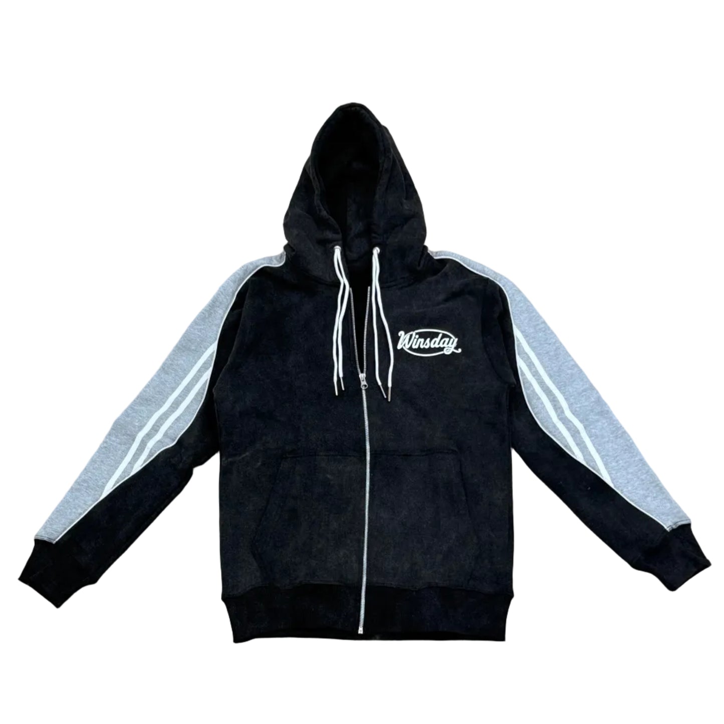 Winsday Two Tone Zip Hoodie