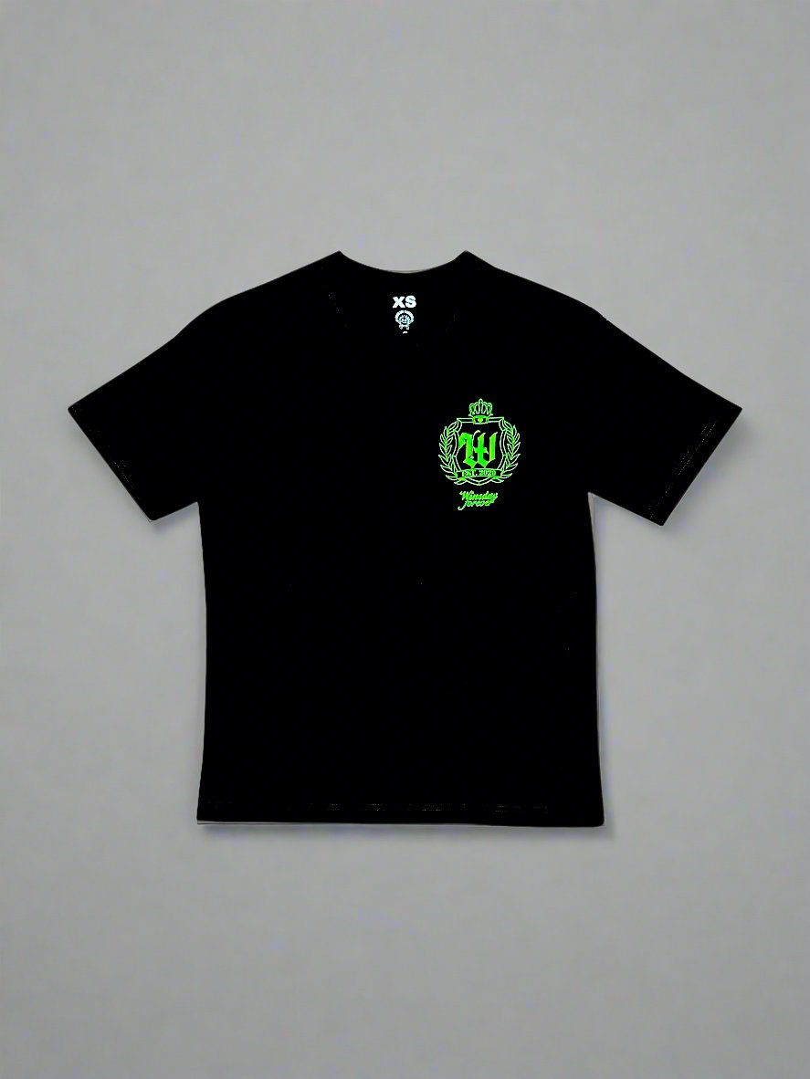 Winsday Forever Tee (Black & Lime Green)